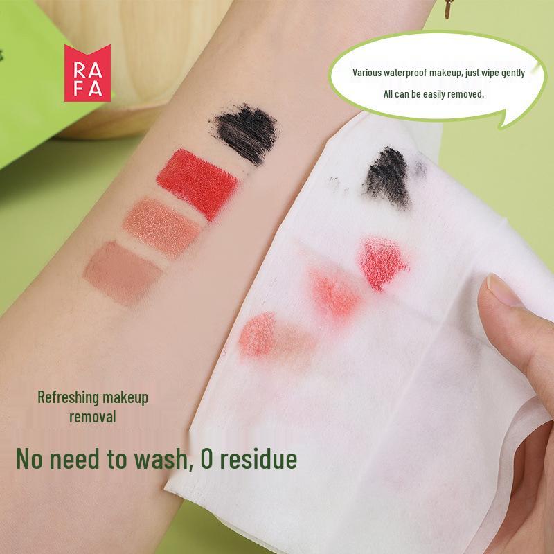 Lafa Avocado Extract Makeup Remover Wipes - Gentle, Portable, Individually Wrapped, 16-pack (LS-19062)