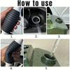 Portable Siphon Pump Flexible Hose Ideal for Gas Oil Water & Fuel Transfer