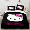 Hello Kitty Duvet Cover Set Hello Kitty Bedding Set Cartoon Anime Quilt Cover Pillowcase Bed Set Twin Full Queen Size
