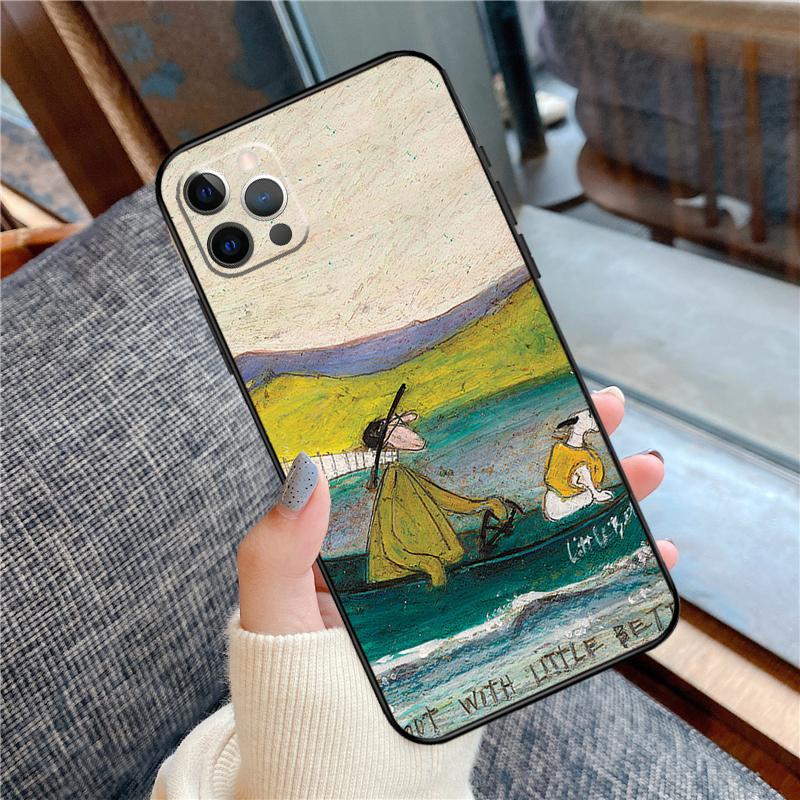 Sam Toft Art Abstract Landscape Bumper Protection Case For iPhone 17 Pro Max 17 Air Soft Cover