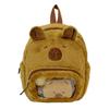 1Pieces Cartoon Cute Capibara Capybara Plush Large Capacity Backpack Students Attend Class Mountaineering Bag Christmas Gifts