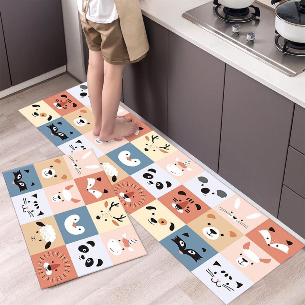 Fashion Simple Nordic Style Kitchen Mat  Carpet House Hold Carpet Modern Home Decor