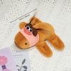 Funny Capybara Slap Bracelet Toy Ugly Pop Wrist Band Hand Ring Kawaii Soft Cartoon Rodent Plush Doll Interaction Birthday Gift