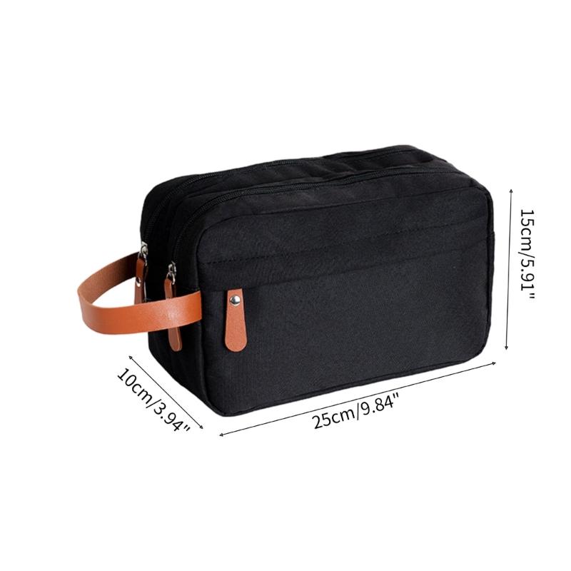 Large Capacity Travel Toiletry Bag Cosmetic Bags Portable Makeup Bag Multifunctional Storage Pouch for Women Men
