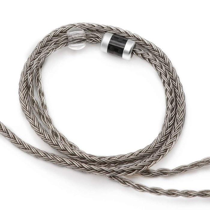 Tripowin Zonie 16 Core Silver-Plated Cable & SPCHIFI Earphone Upgrade Cable (3.5mm-MMCX, Gray)