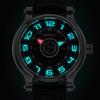 BERNY Men's Mechanical Watch - Automatic and Manual Winding, Miyota 8215 Movement, Multifunction Calendar, Luminous Hands, Display Back Cover, 5ATM