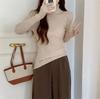 Turtleneck Sweater Casual Pullover Fashion Women Autumn Winter Korean Knitted Thick Sweaters Bottom Sweater Woman Jumper 29559