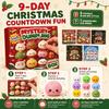 9-Day Dumpling Squishy Advent Calendar – Christmas Countdown with Fidget Sensory Toys, Blind Box Surprise Gift