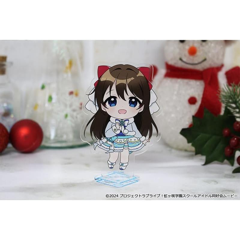 Seasonal Plants Love Live! Nijigasaki High School Idol Club Puchichoko Acrylic Stand [Shizuku Sakurazaka] Winter Costume Ver. 90mm90mm acrylic