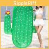 Premium Quality Green Inflatable Cactus Lounger Extra Large Water Hammock