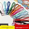 Handmade Woven Rope Pendant & Perler Beads Keychain for Cups and Phones
