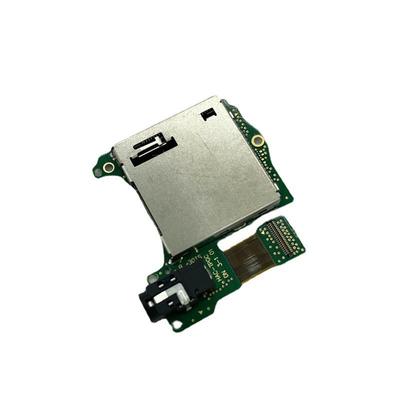 Game Card Reader Socket Slot with Headset Earphone Socket for Nintendo Switch