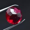 Natural Stunning Red Ruby Amazing Round  Cut 15.00 Ct CERTIFIED Loose Gemstone AR-984