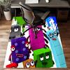 1pc 3D-Number-Blocks-Cartoon Design Printed Area Rug Carpet for Bedroom Living Room Home Decor Rugs Mat Non Slip Mat Rug for Bedside