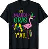 Its Mardi Gras Yall Flamingo Louisiana Mardi Gras Women Kids T-Shirt