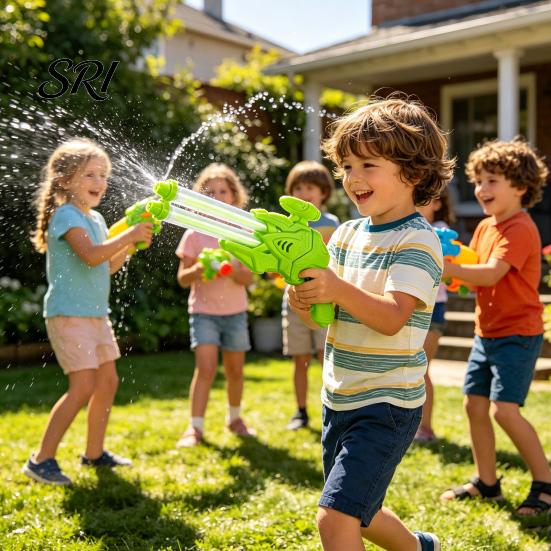 Summer Pool Party Toy Water Shooter for Kids Backyard Game Long-Range 8-10m Spray Safe Large Capacity Soaker Outdoor Beach High Pressure