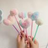 Funny Kawaii Design Ballpoint Pen for Kids Boy Girl Cartoon Plush Creative Design Writing Pen 0.5mm Blue Ink Scrapbook Pens
