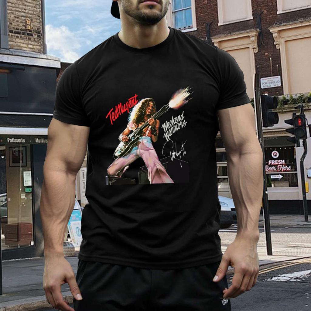 Ted Nugent Weekend Warriors Unisex Men Women Short Sleeve T-Shirt