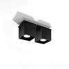 Quad 2 Ceiling Lamp Black