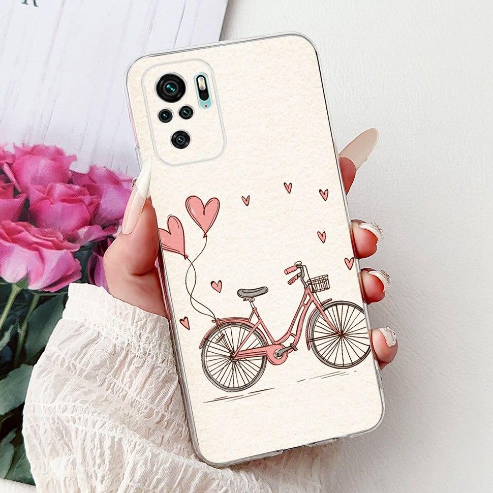 Colorful Pattern Case For Xiaomi Redmi Note 10 4G Ultra Slim Soft Silicone Case For Redmi Note 10 10S Note10 Note10S Cover Coque