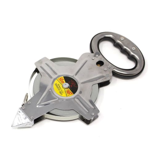 Outlet Steel Scale Tape Measure, Professional Metal Measure, Heavy-Duty, Compact (50m)