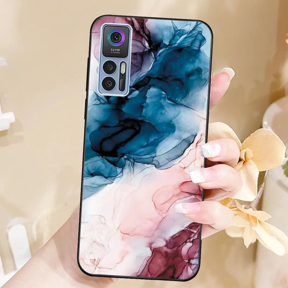 Case For TCL 30 5G Coque TCL 30 Plus TPU Soft Silicone Fashion Phone Funda For TCL 30 Plus Back Cover Case Luxury Capa Bumper