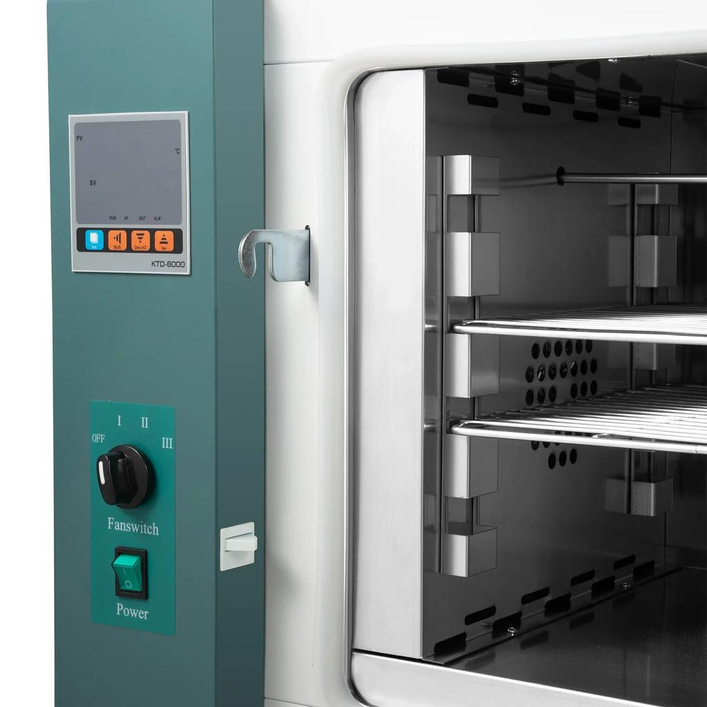 1000W Lab Convection Oven Industrial Digital Forced Air Convection Drying Oven Ith Intelligent Temperature Controller Horizontal