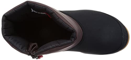 Hi-Tec HT WT012 JOKUTLL ZIP WP Winter Boots, Waterproof and Warm, Navy/Brown, Size 25.5 cm, 3E