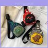 Stylish Kids Dinosaur Crossbody Waist Bag For Boys Breathable Waterproof And Durable Design