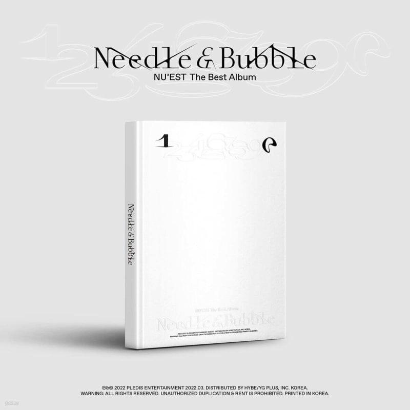 

NU EST - The Best Album : Needle & Bubble [Limited First Edition]