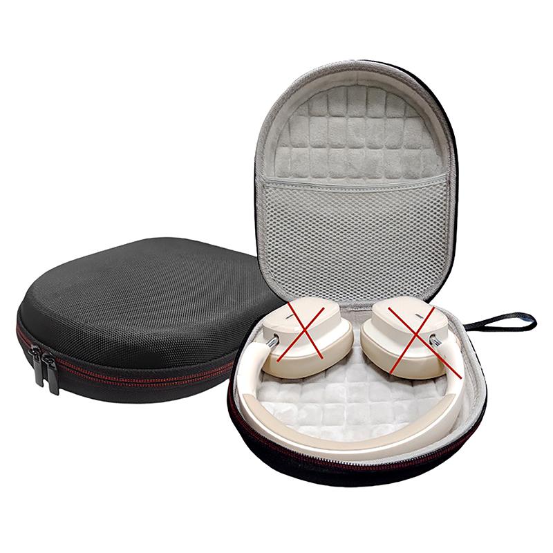 1 Piece For Soundpeats Space/Sony/Edifier/Jbl Wireless Bluetooth Noise Cancelling Headphones Eva Carrying Storage Case Cover