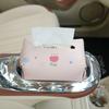 Creative And Lovely Car Tissue Box Leather Hanging Multifunctional Carton Cartoon Car Interior Supplies.