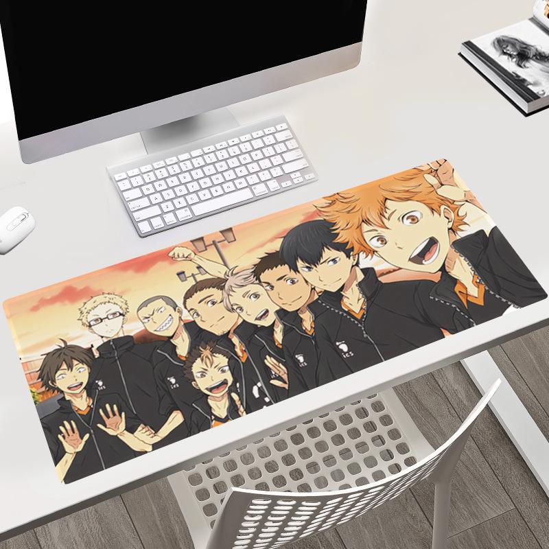 Haikyuu!! Hinata Shoyo Duża Podkładka pod Klawiaturę i Mysz (40x90x0.3CM) Projekt anime