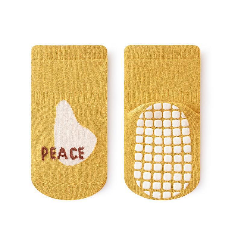 

Baby Floor Socks Toddler Girls Cute Indoor Walking Socks Infant Boys Non Slip Bottom Socks Cartoon Cotton Autumn Winter Socks 1-3 Years
