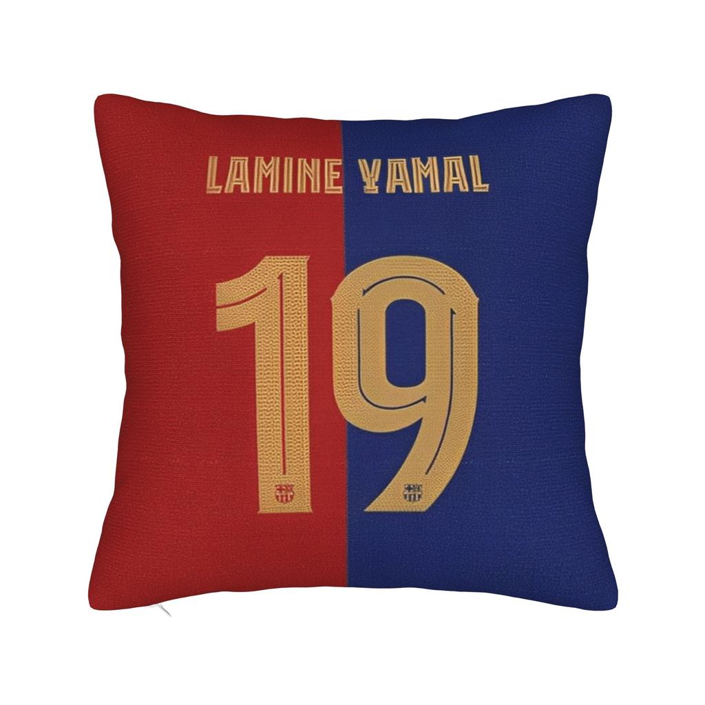 Federa Decorativa Lamine Y-Yamal Merch Letto Stella del Calcio Cuscino da Lancio Custodia Copertura Dropshipping Multimisura
