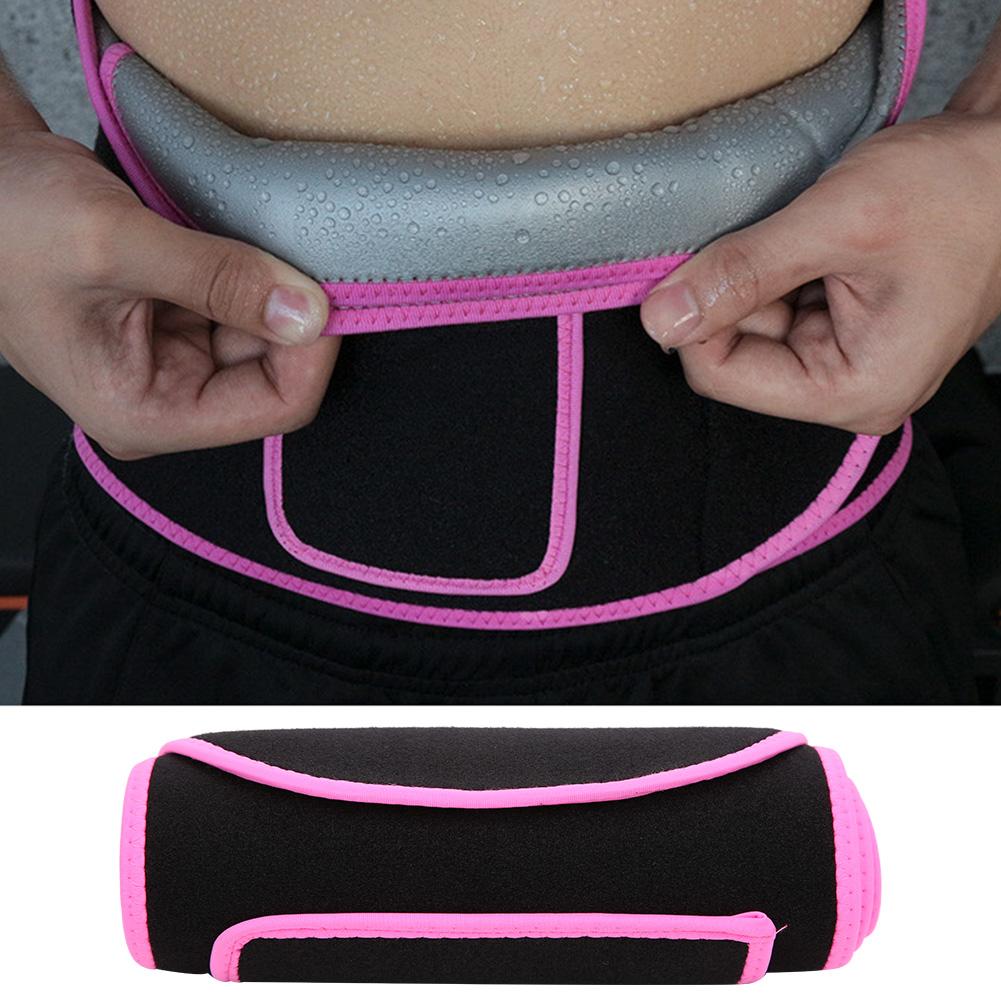 Waist Support Compression Shaping Perspiration Body Sculpting Abdomen Belt Protective Gear for Yoga Fitness