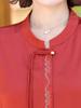 Women's Chinese Style Xiangyunsha Shirt - Mom's Summer 2026 Collection for Middle-Aged and Elderly
