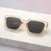 Minimalist Thick Frame Square Sunglasses With Uv400 For Fashionable Women And Men