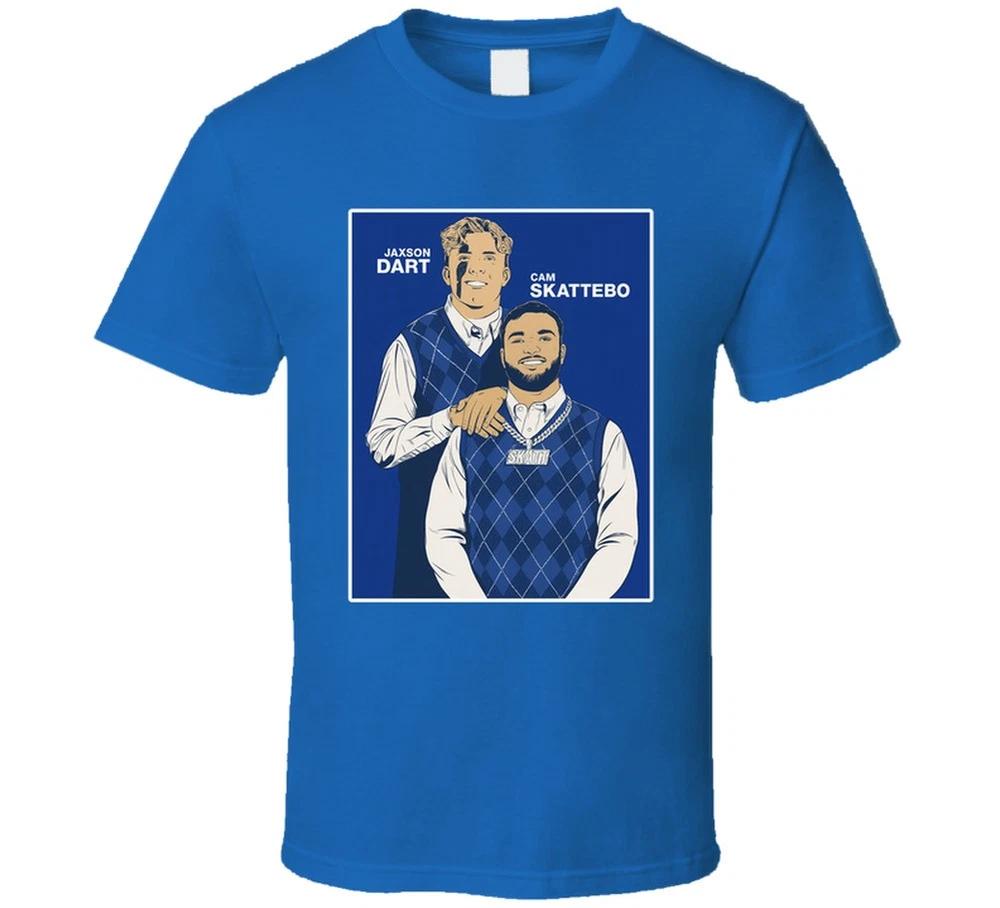 Jaxson Dart Cam Skattebo Stepbrothers New York Football Fan T Shirt S