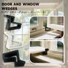Window And Balcony Door Stops With Track Locks, Balcony Safety Door Stops, Window Door Stops, Sliding Glass Door And Window Anti-collision Wedges