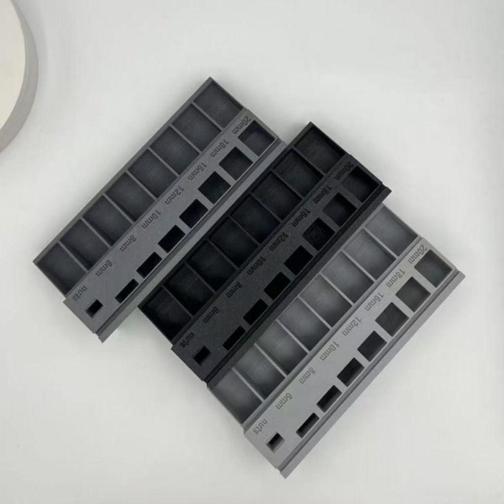 Multiple Compartment M3 Bolt Sorter PLA Screw Length Sorter Hardware Organization