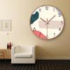10 Inch 25 Centimeter Constant 10 Inch Home Wall Clock, Living Room Silent, Creative Clock, Fashionable and Simple