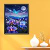 Full Embroidery Eco-cotton Thread 11CT Printed Animal Cross Stitch Kit 40x50cm