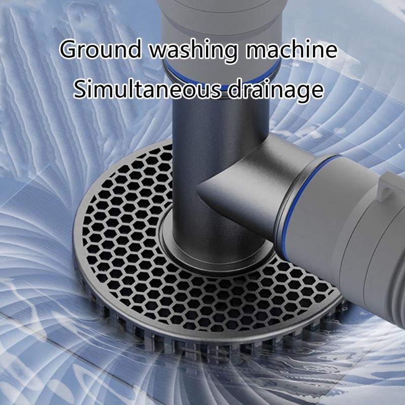 Upgraded Drain Hoses Floor Drain Joint Drain Pipe Ground Joint Stable & Safe Downcomer Adapter for Washing Machines