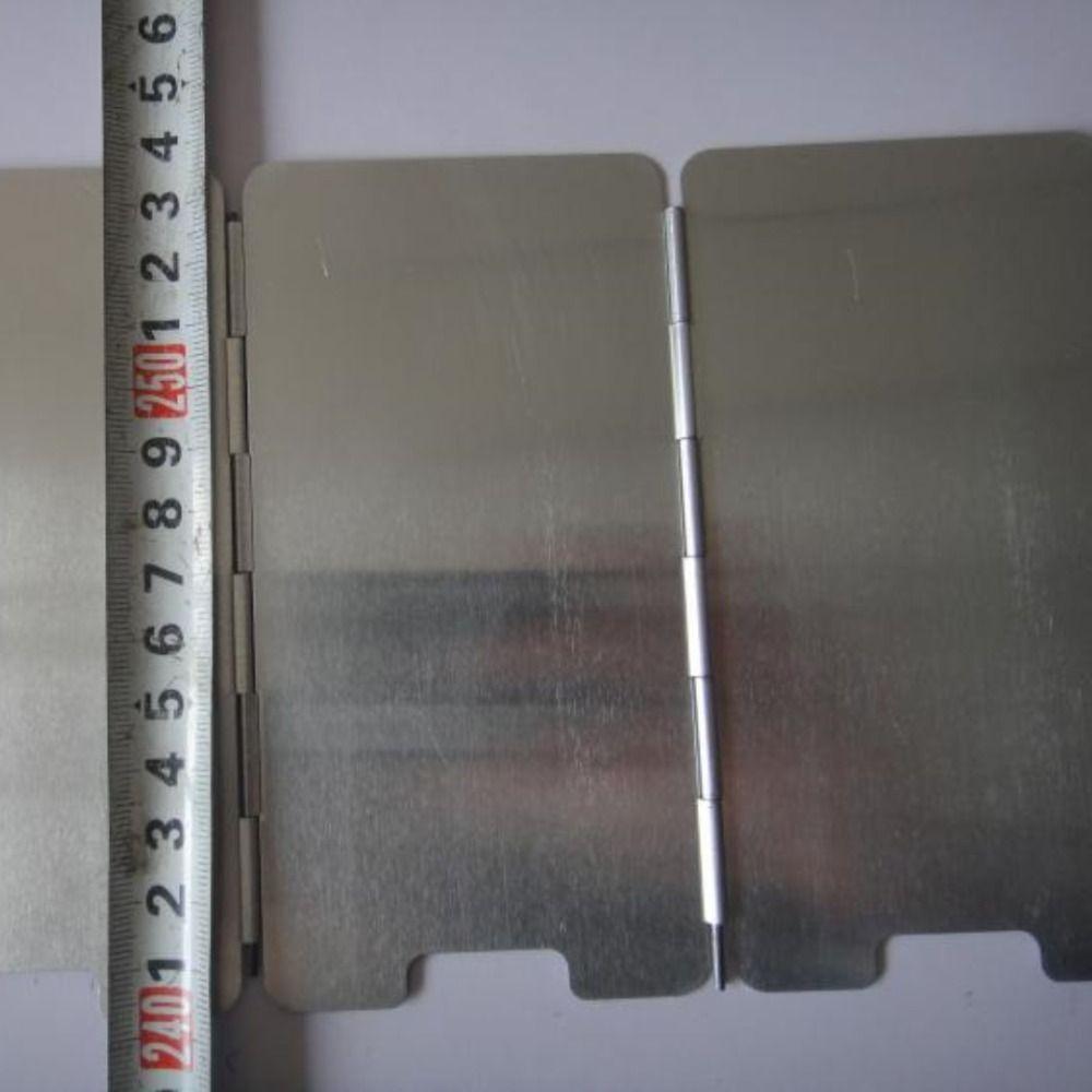 Foldable Camp Stove Windshield 9 Plates Camping Equipment Camping Cooking Wind Shield Outdoor