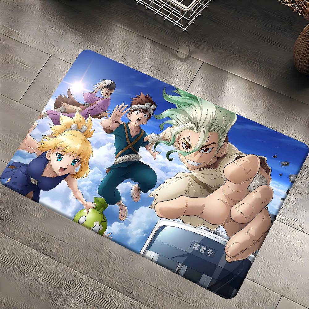 D-Dr. Stone Door Mat Nordic Style Bedroom Living Room Doormat Home Balcony Anti-Slip Alfombra