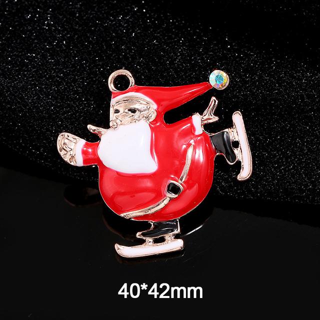 

Модные рождественские броши Санта-Клаус Шапка Перчатки Колокольчики Стразы Эмаль Брошь Булавки Значки Новогодние подарки Ювелирные изделия