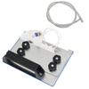 1 Set Stainless Steel Angle Grinder Chamfer Bracket Adjustable Knobs Design