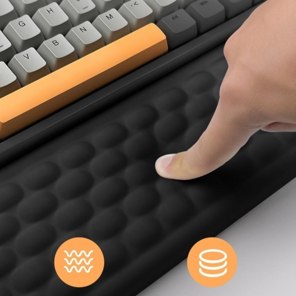 Non-Slip Ergonomic Computer Keyboard Stand Tilted Wrist Pad Easy Typing Wrist Rest Typing Work