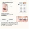 3D Waterproof Semi-Permanent Embroidered Eyebrow Tattoo Stickers for Beginners